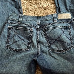 Ariat Trouser Mid Rise Stretch Outseam Ella Wide Leg Jean 30 L